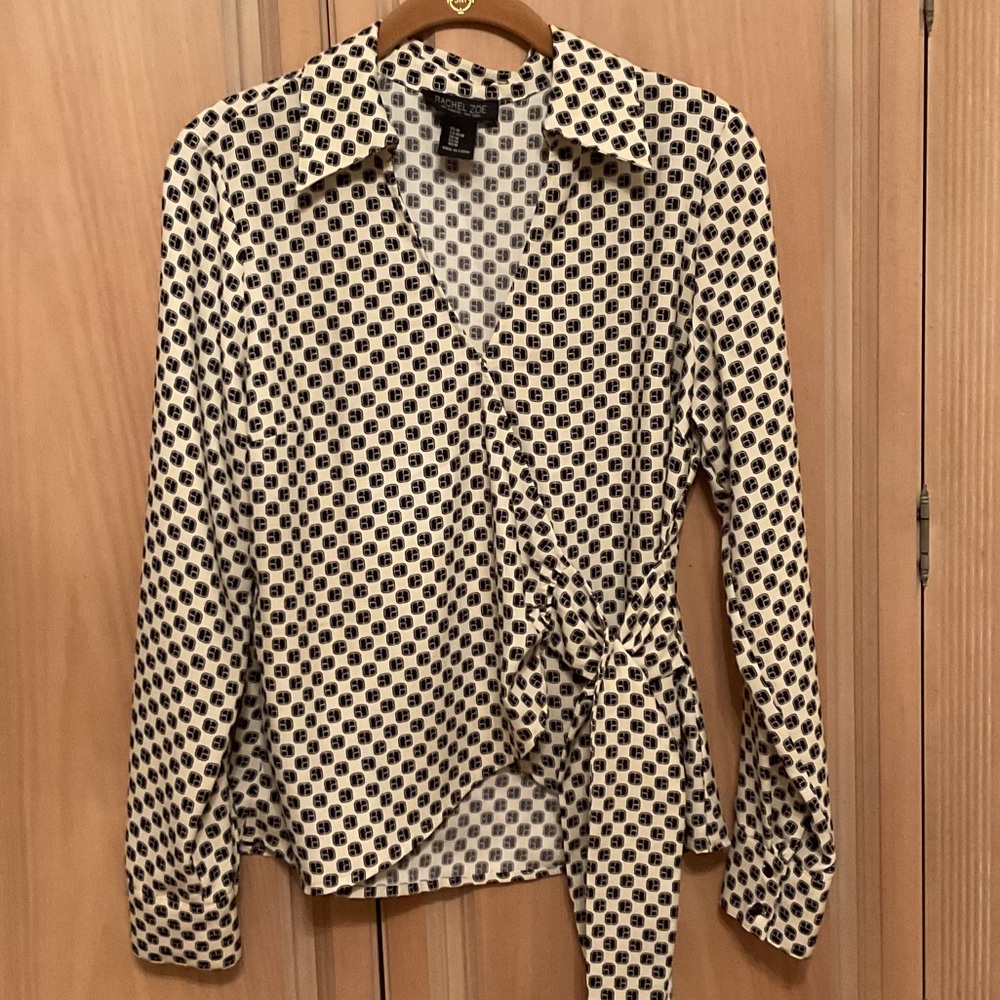 Rachel Zoe Wrap Shirt